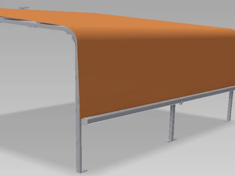 Tenda da sole TMT PLUS B/Q con guide di Va-ila